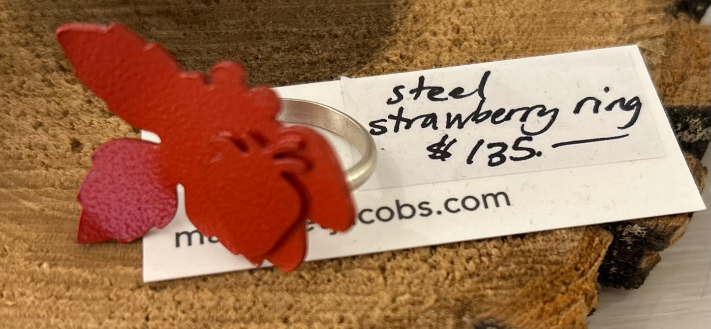 Ring--Steel, Various (Margaret Jacobs)