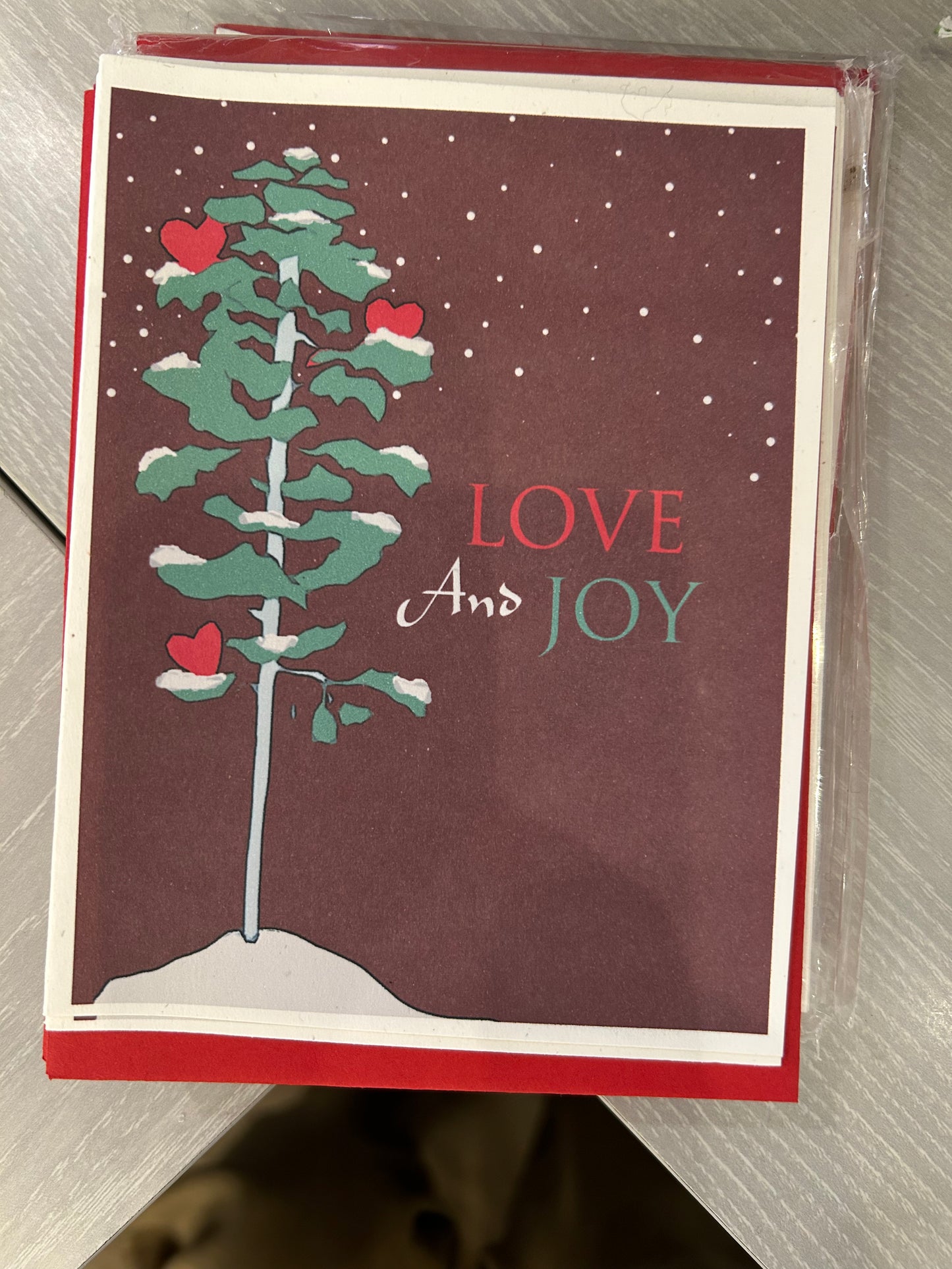 Cards--Christmas, 3 patterns (Molly Productions)