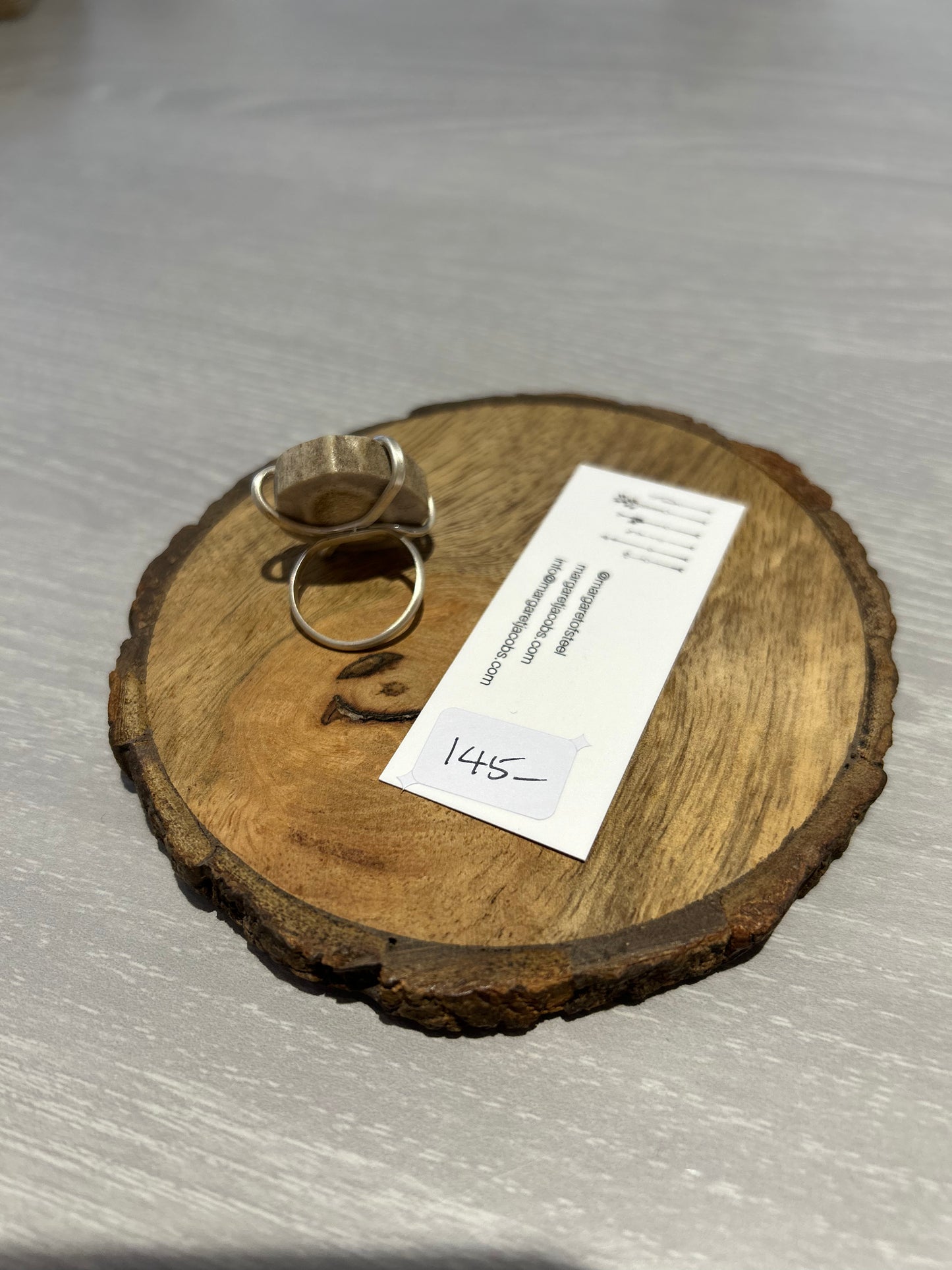 Ring--Steel, Various (Margaret Jacobs)