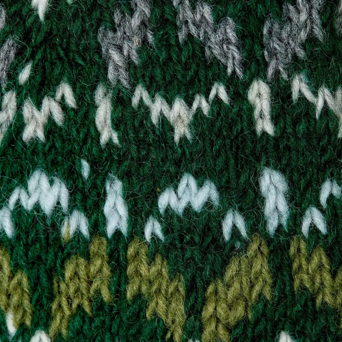 Headband--"Freya", Wool--Evergreen (By Many Hands)
