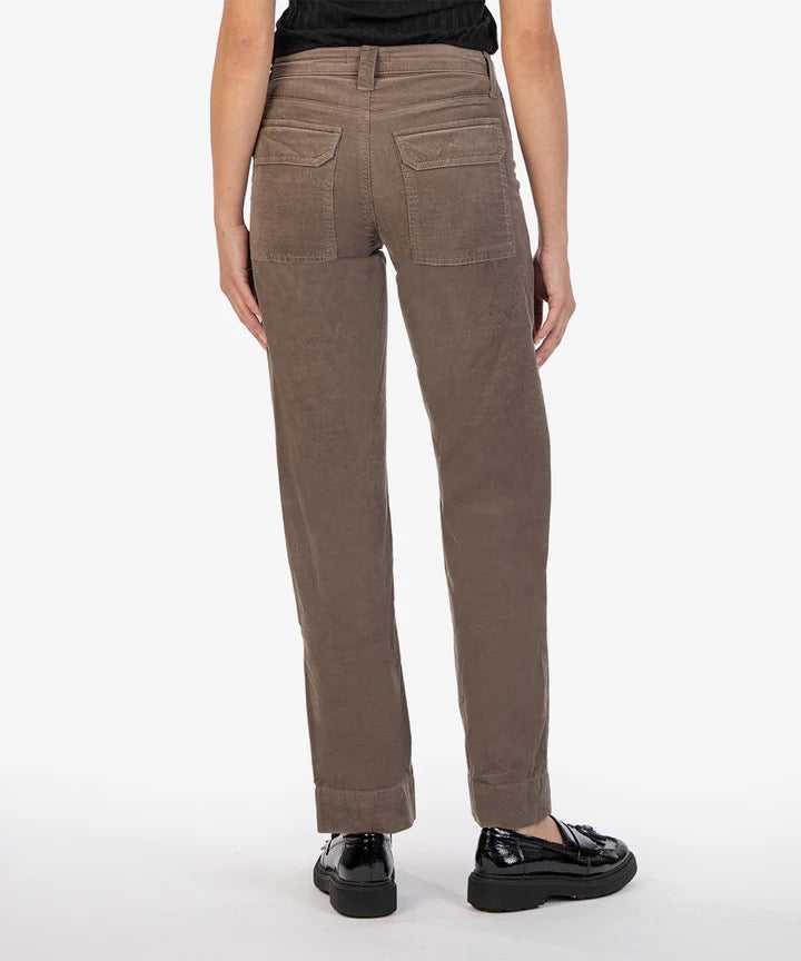 Pants--"Elizabeth" High Rise Straight Leg Corduroy Jeans (Kut from the Kloth)