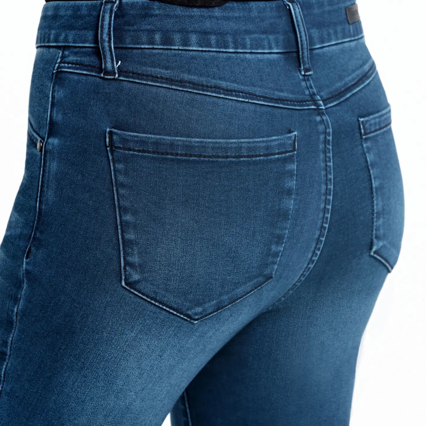 Pants--Jean, PETITE, High Rise, Blue (1822 Denim)