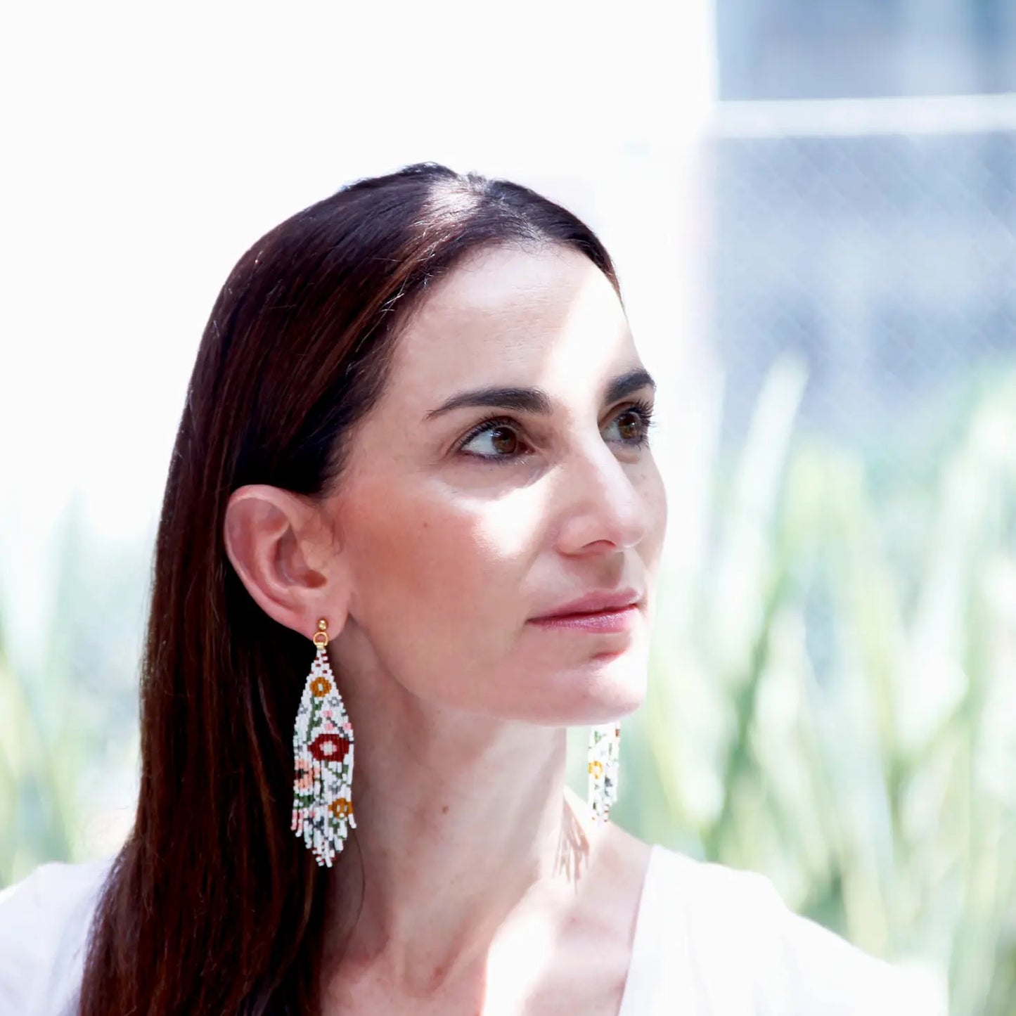Earrings--"Wildflower" Fringe, 3 Colors (Mayana)