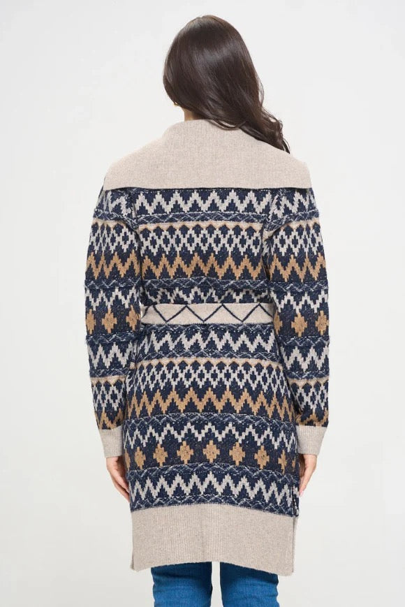 Jacket--"Seguaro Star", Sweater, Long (Baciano)