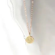 Necklace--"Wildflower", Gold or Silver-Plated (Birch Jewellery)
