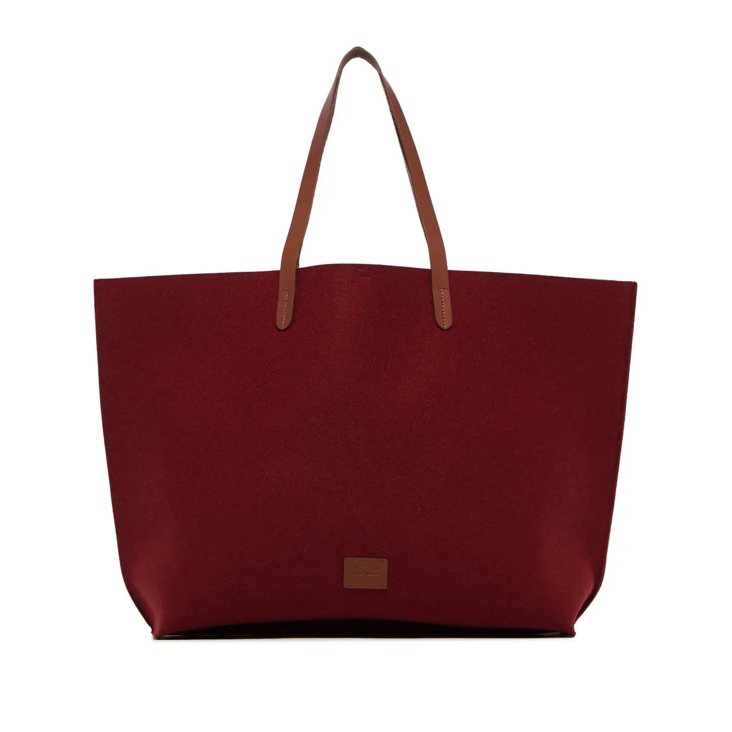 Bag--Boat, Felted Merino Wool, Rosewood (Graf Lantz)