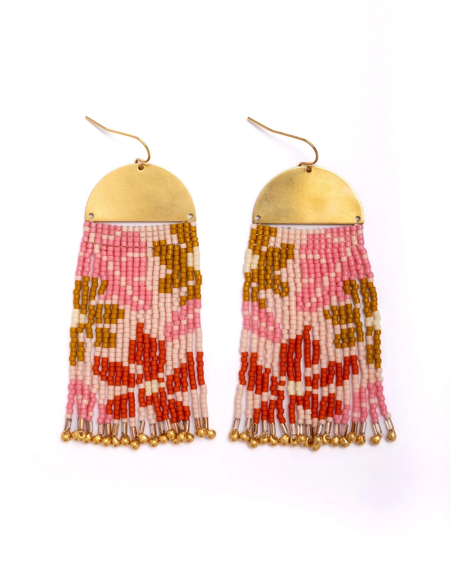 Earrings--"Tropical" Fringe, 2 Colors (Mayana)