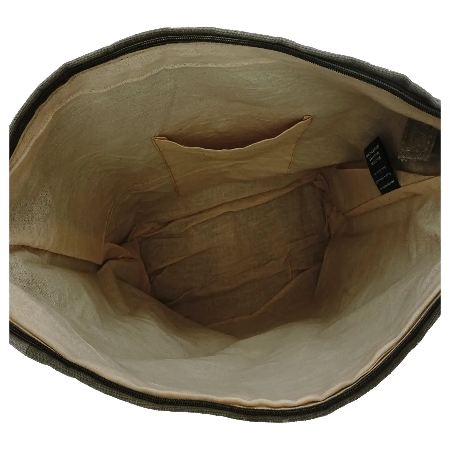 Bag--Crossbody, Recycled Military Tent--LARGE (Vintage Addiction)