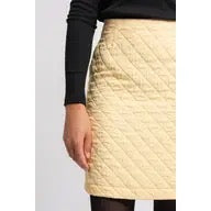 Skirt--"Hoche", Diamond-Quilted, 3 Colors (ficelle Paris)