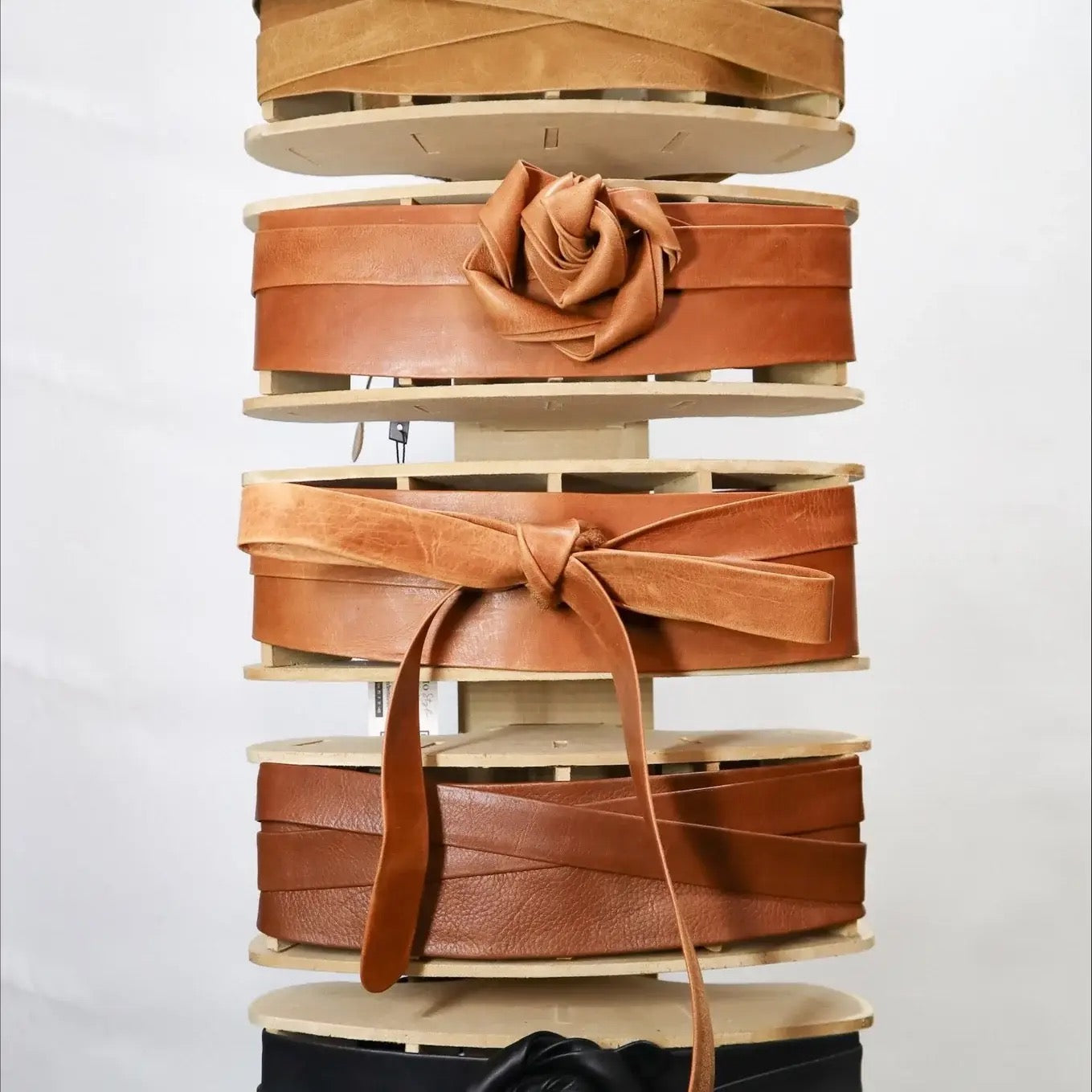 Belt--Wrap, Leather, Various Colors/Textures (ADA Collection)
