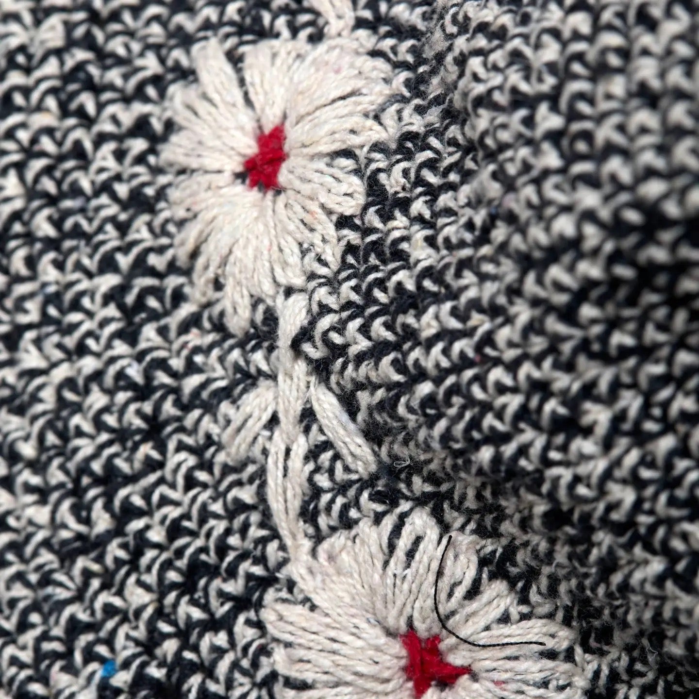 Hat--Fleur", Crocheted-Cotton, 5 Colors (By Many Hands)