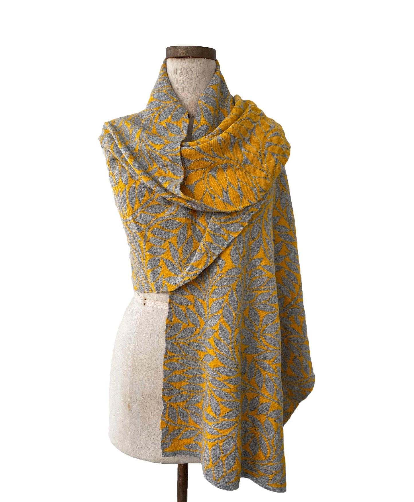 Shawl/Wrap--"Olive Branch", Cotton, Many Colors (Liamolly)