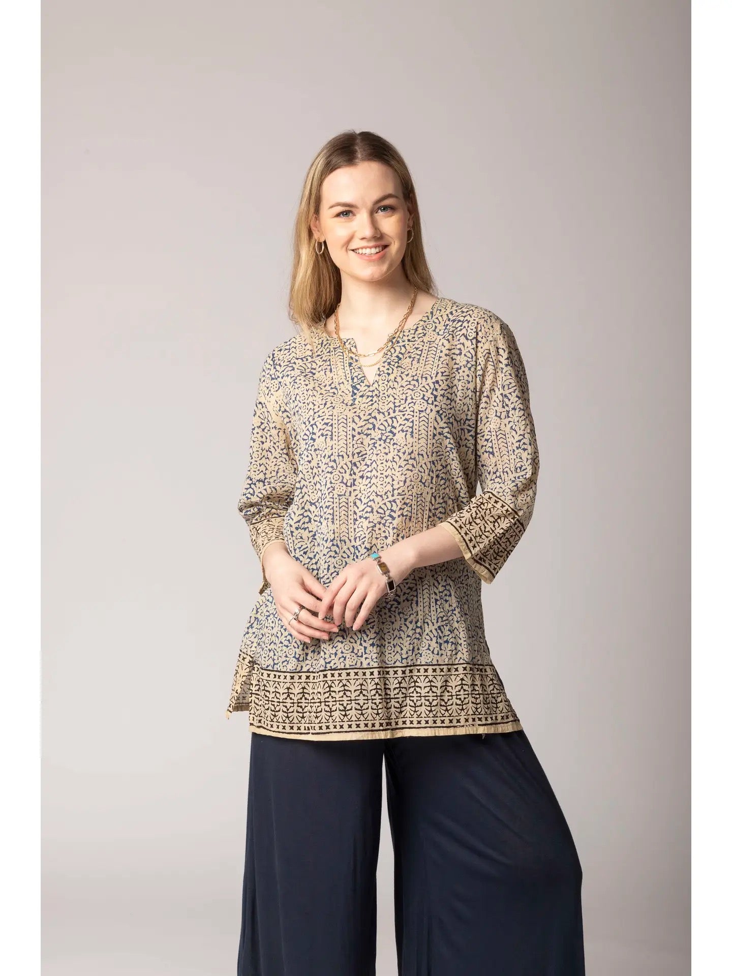 Tunic--"Kurtha", Many Patterns (Windhorse)