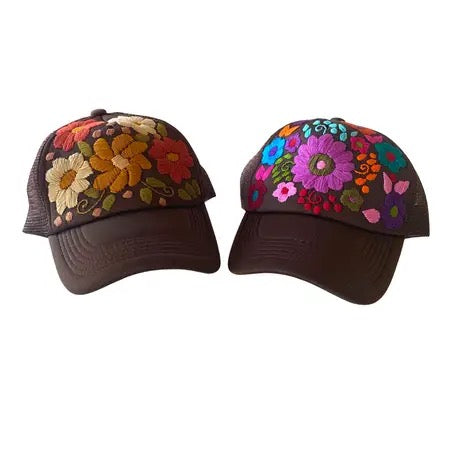 Hat--Trucker, Floral, Many Colors (Lumily)