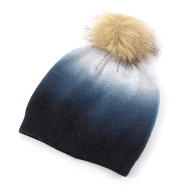 Hat--Beanie, Gradient Pattern, Many Colors (Pretty Persuasions)