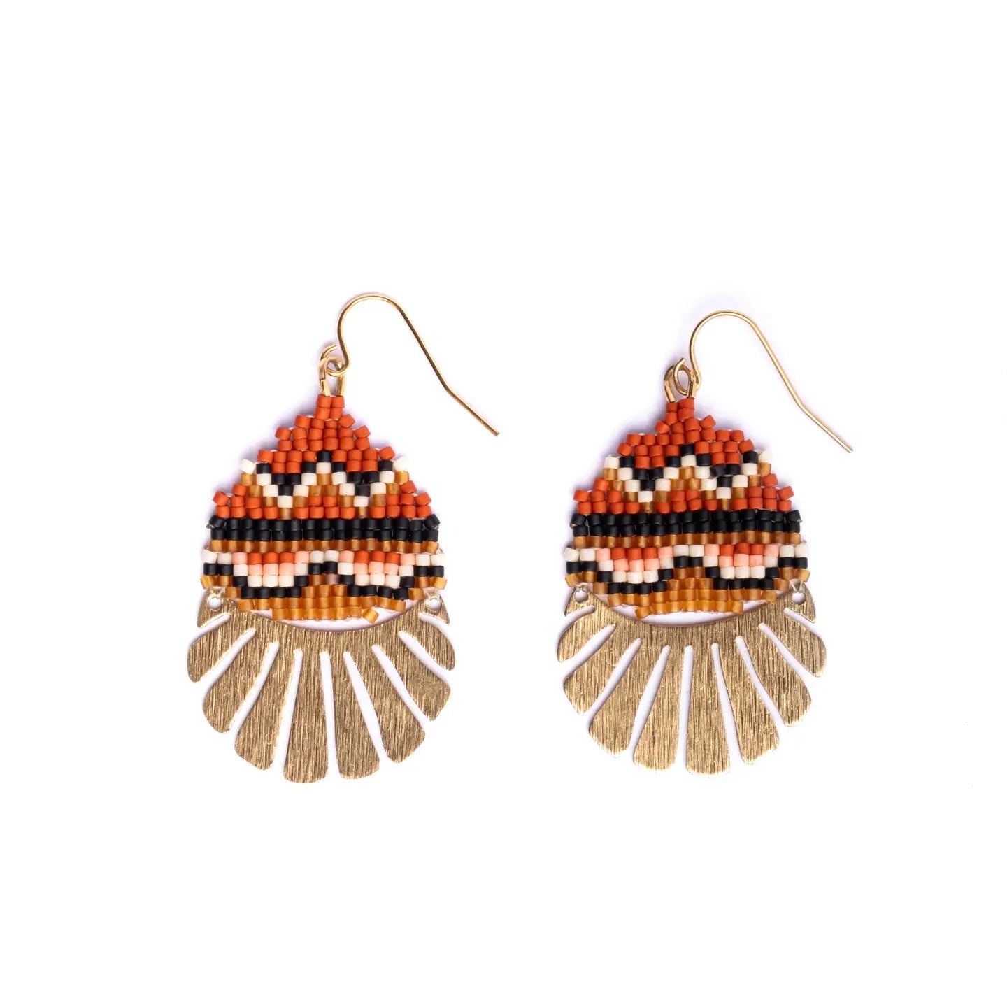 Earrings--Santa Fe, Hooks, 3 Colors (Mayana)