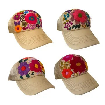 Hat--Trucker, Floral, Many Colors (Lumily)