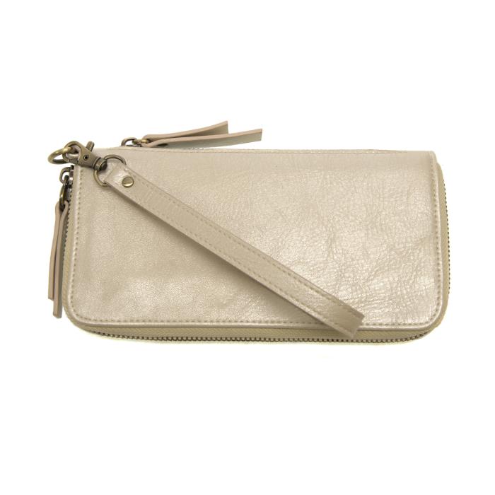 Wallet/Wristlets--"Chloe", Vegan Leather, Many Colors (Joy Susan)