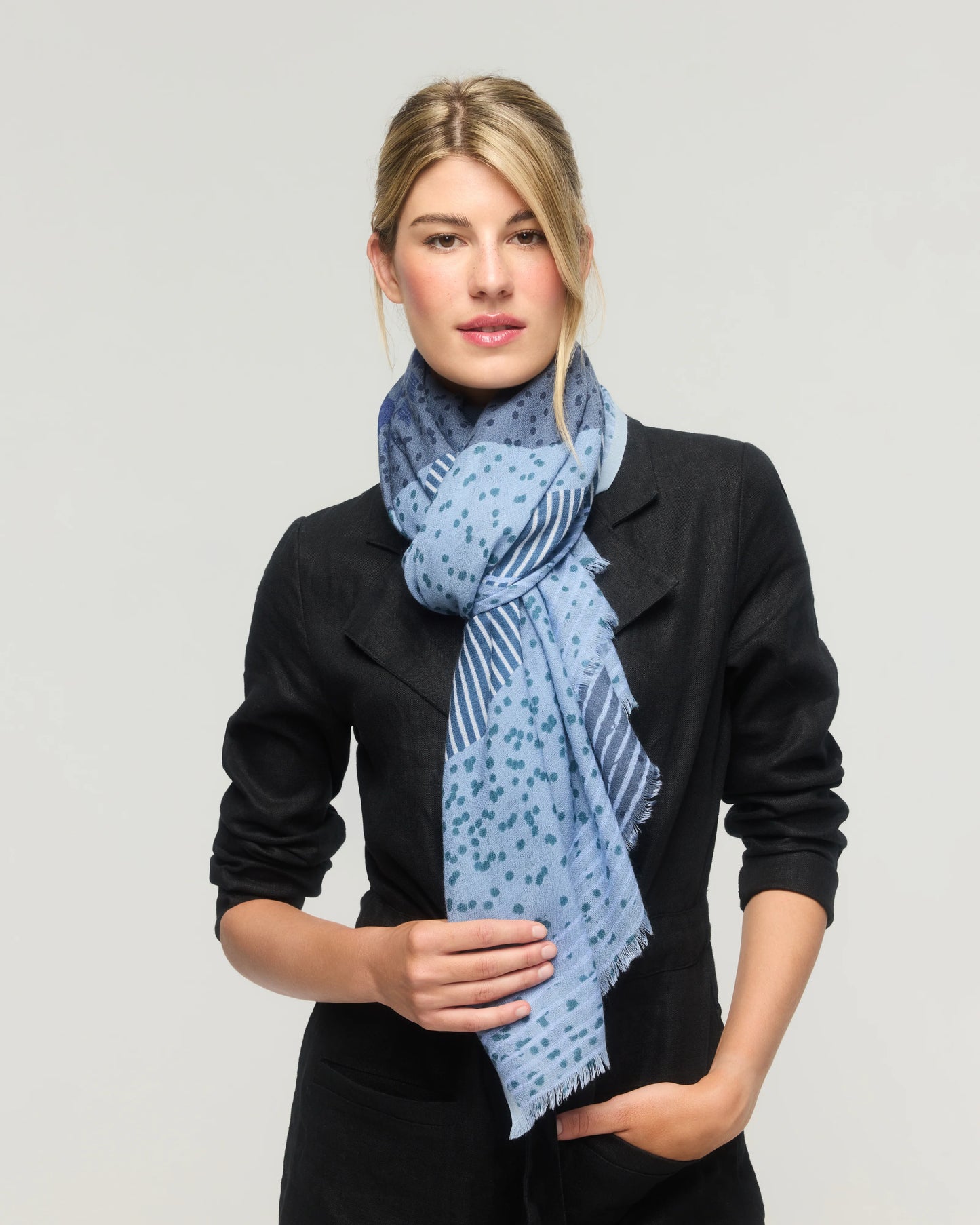 Scarf/shawl--Merino Wool, 5 Patterns (Princesee et Dragon)