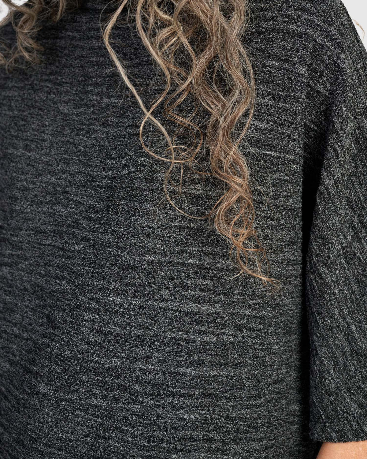 Tunic--Urban, Pullover, Heather-Knit, GRAPHITE (Alembika)