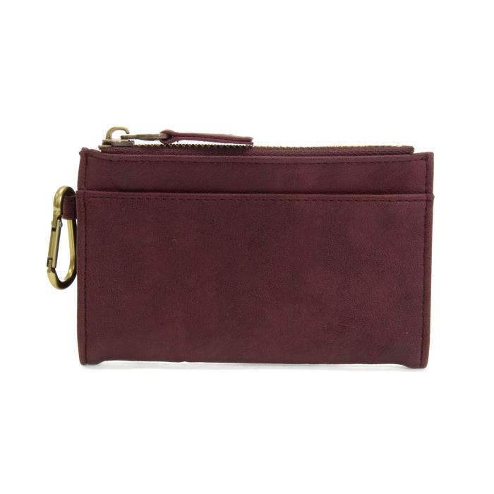Wallet/Billfold--"Bobbie", Vegan Leather, Many Colors (Joy Susan)