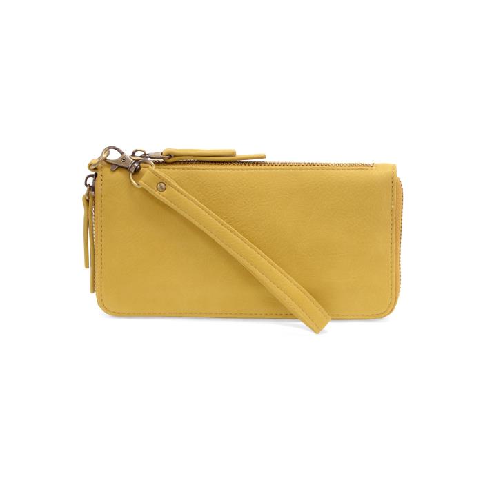 Wallet/Wristlets--"Chloe", Vegan Leather, Many Colors (Joy Susan)