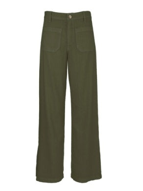 Pants--"Meg", Wide Leg, Linen-Blend, 5 Colors (Kut from the Kloth)