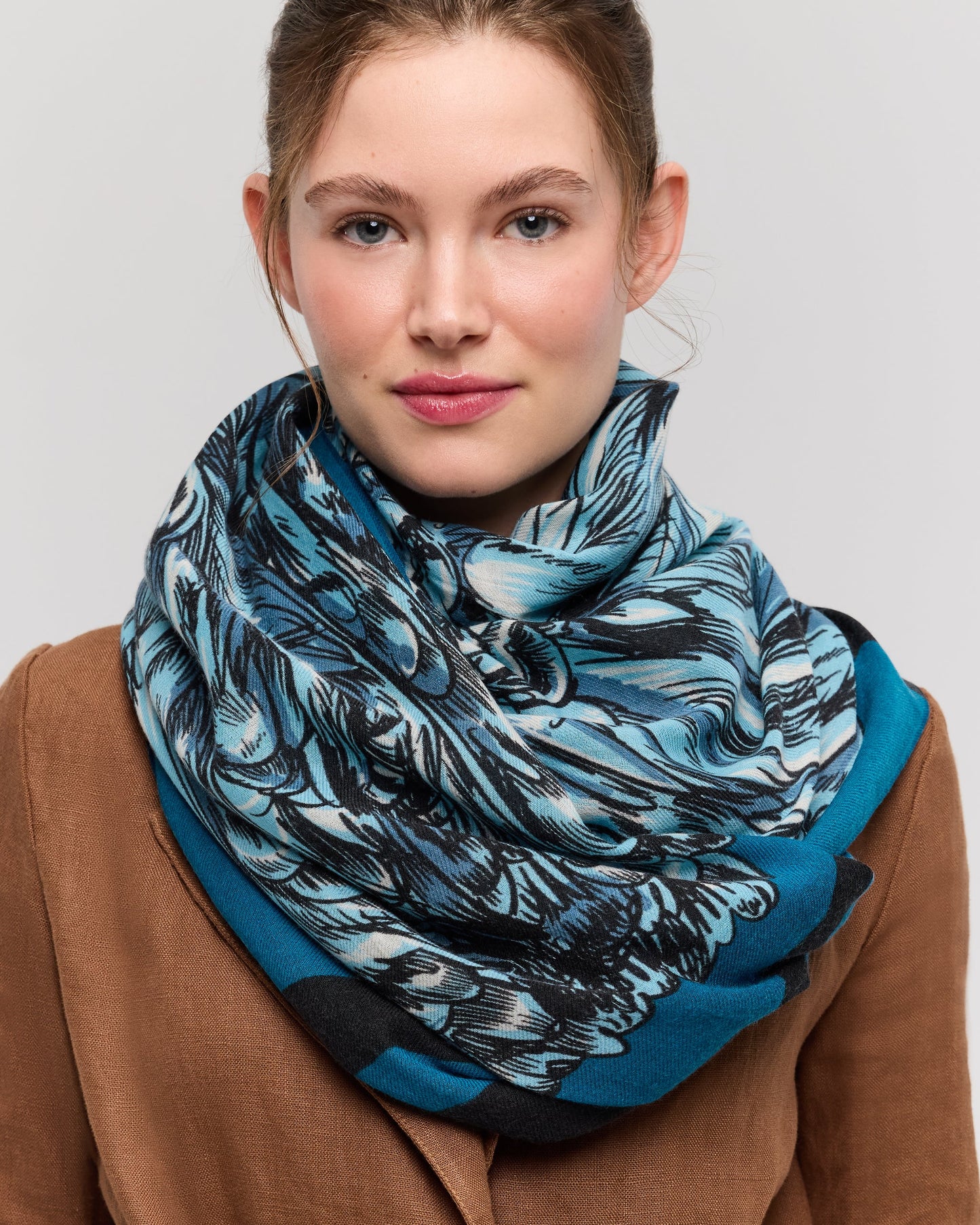 Scarf/shawl--Merino Wool, 5 Patterns (Princesee et Dragon)