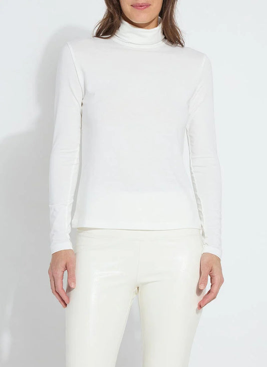 Top--Turtleneck, Black OR White (Lysse)
