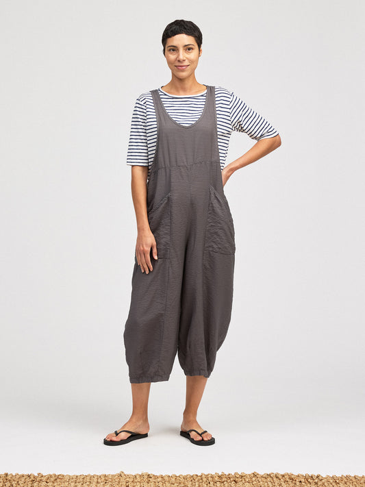 Top--Stripes, Elbow-Length, Cotton-Linen, 3 Colors (Cut Loose)