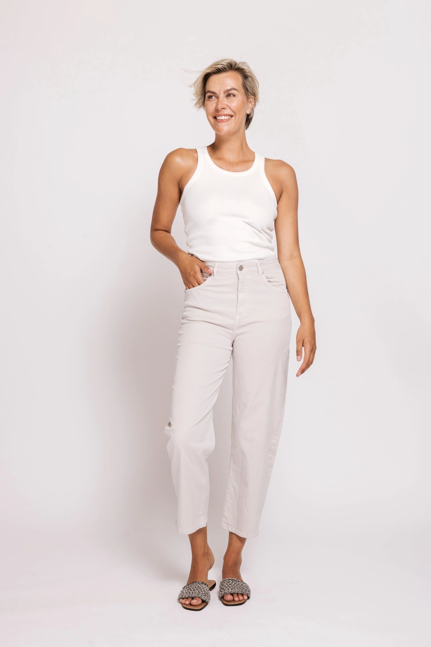 Jeans--"ZHiza", Grey (Zhrill)