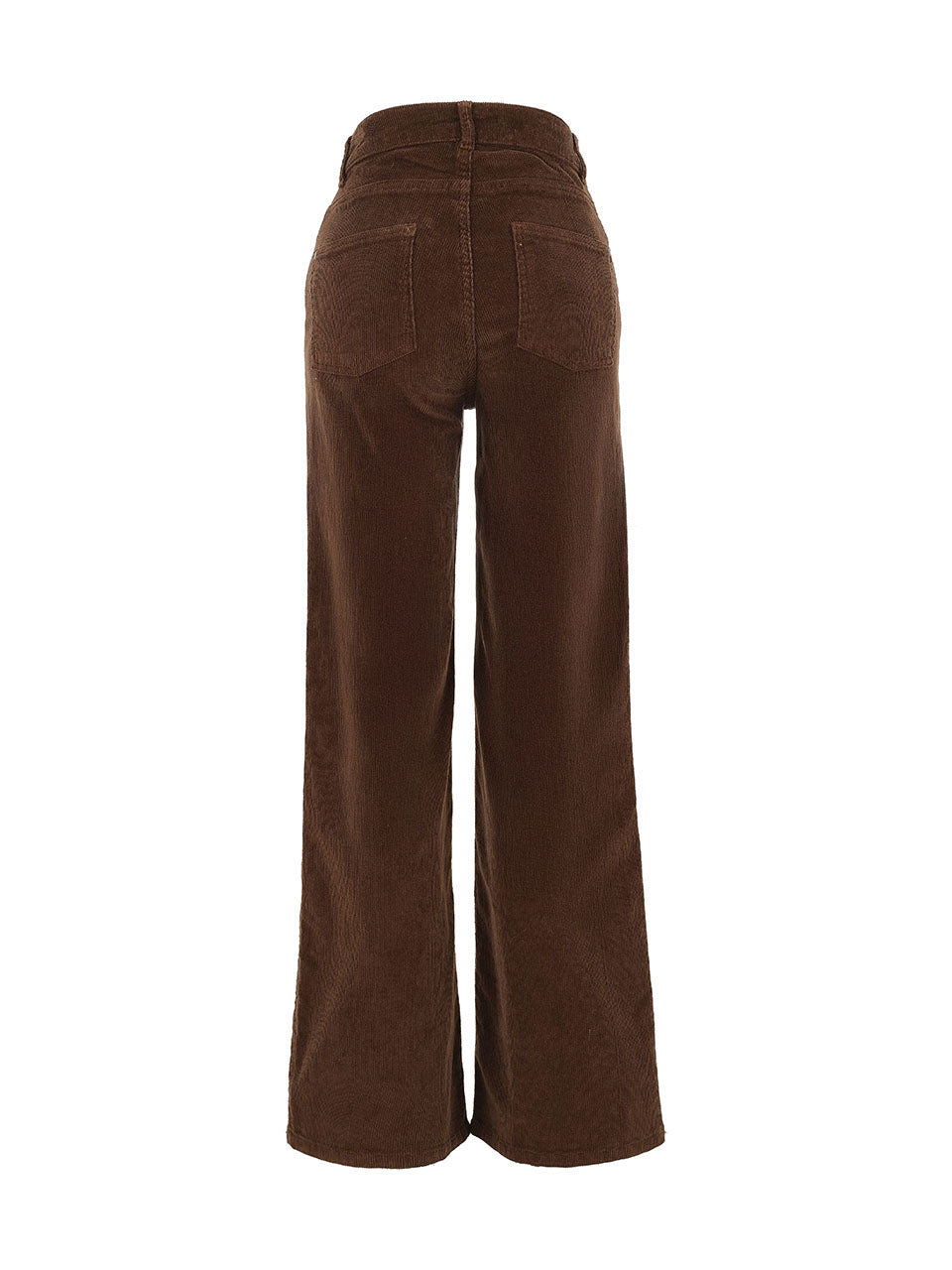 Pants-Wide Leg, Corduroy, Brown (Dolcezza)