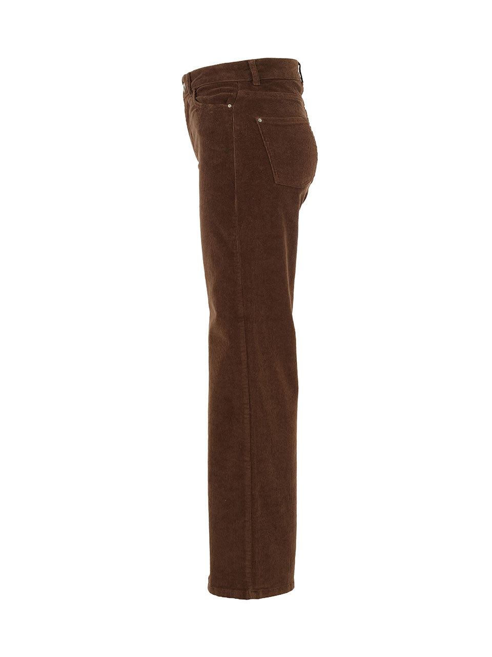 Pants-Wide Leg, Corduroy, Brown (Dolcezza)
