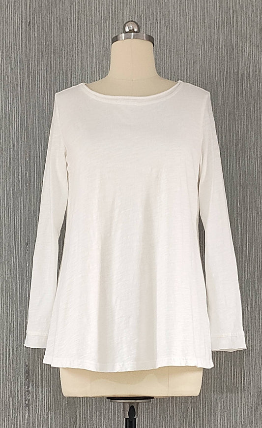 Shirt--Tee, Long Sleeved, Cotton, "Laundered" (Kleen)