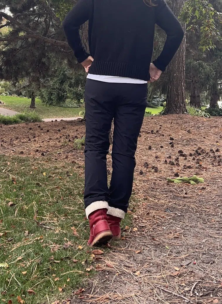 Pants--Fleece-Lined, Black (Heim)