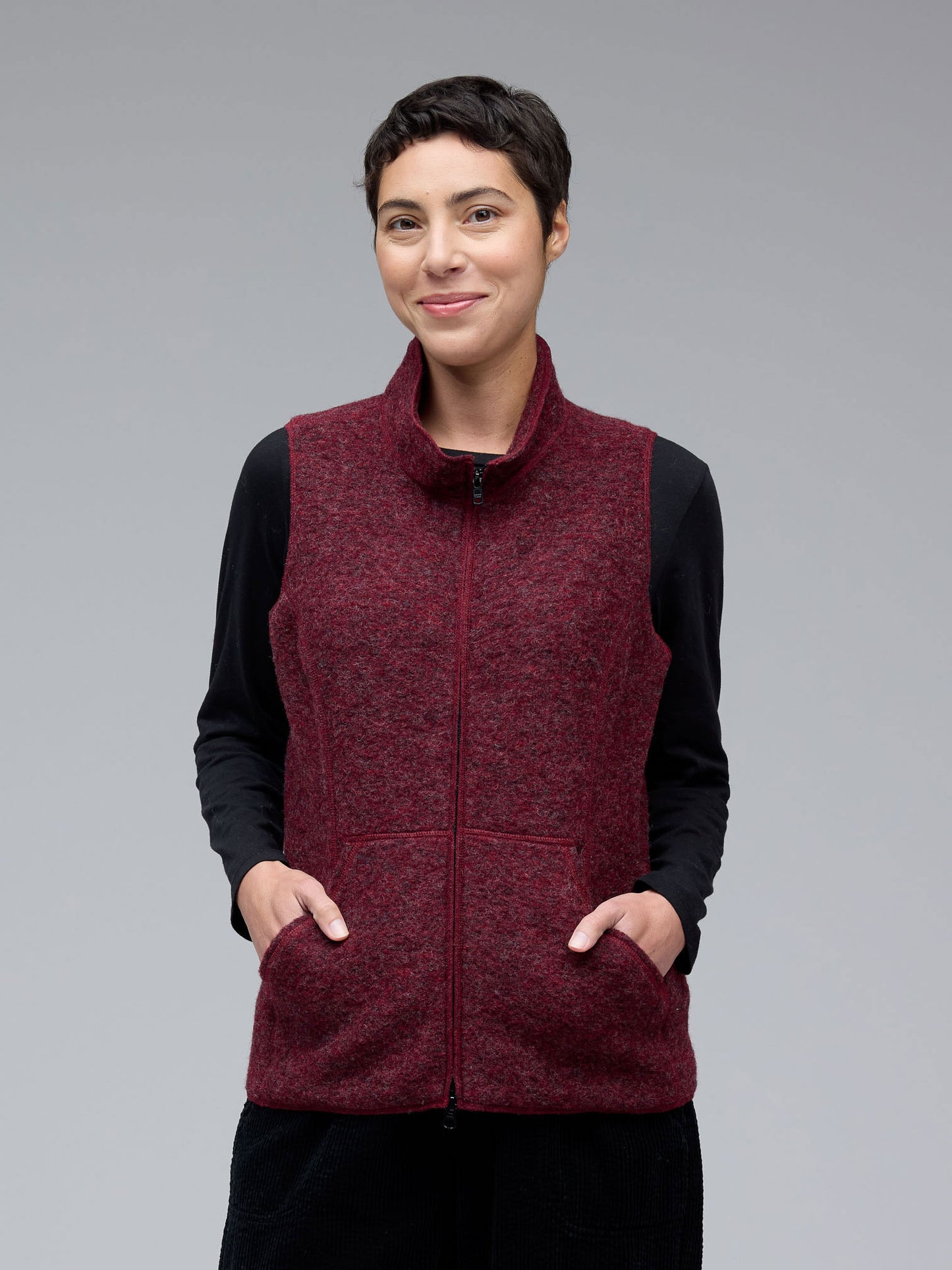 Vest--Boiled Wool, 3 Colors (Cut Loose)