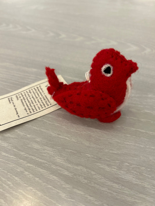 Ornament--Felted, Three Types (Windhorse)