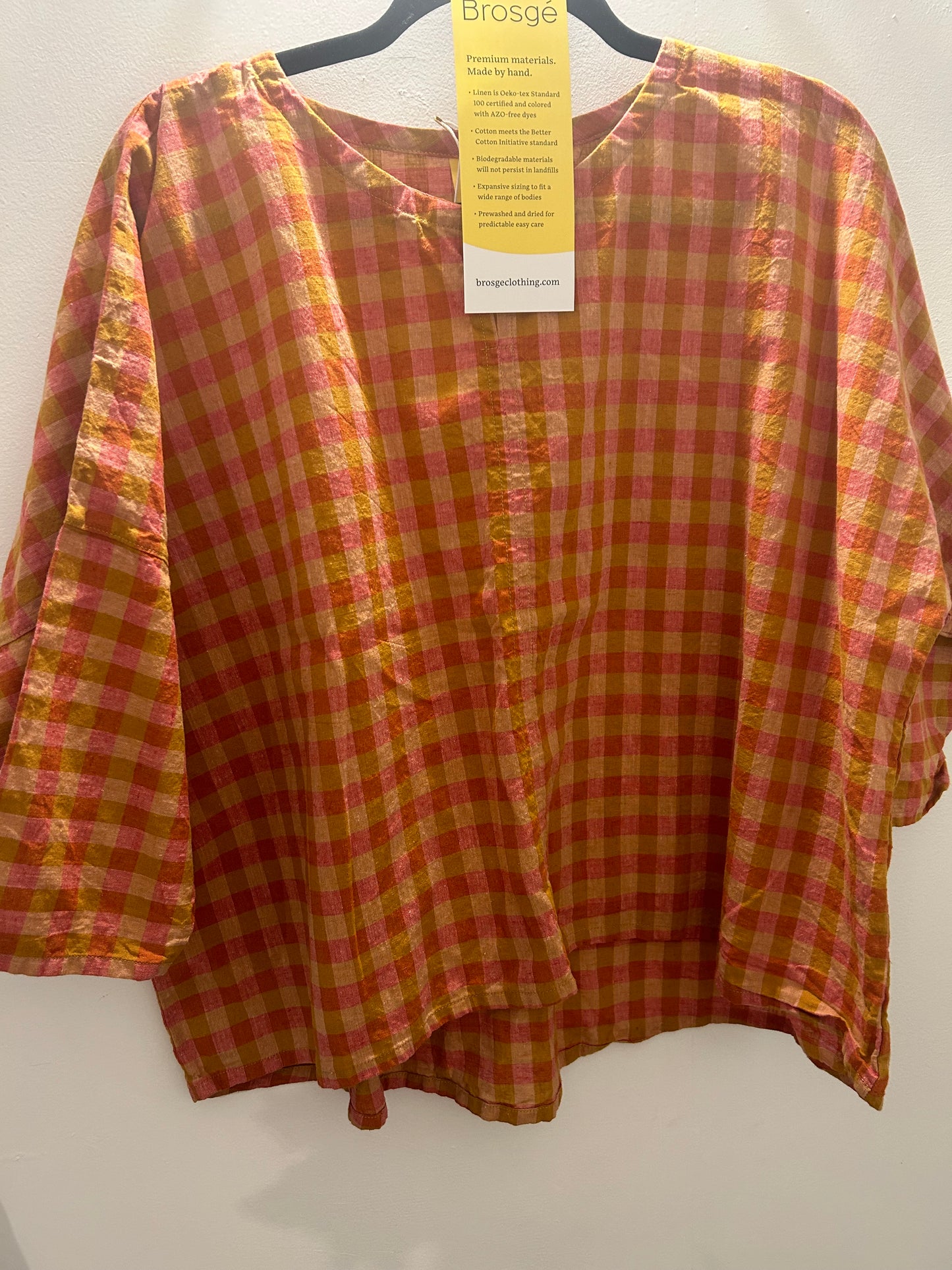 Top--Linen or Hemp, Many Colors (Brosge)