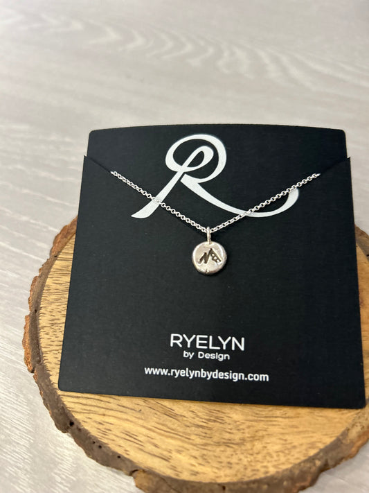 Necklace--"Ingot", Silver, 4 Patterns (Ryelyn By Design)