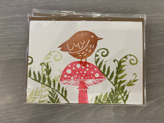 Note Card--Many Patterns (Gail Brill Design)