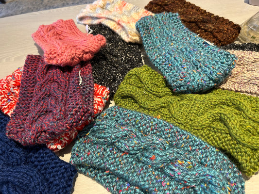 Headband--Knitted, Many Colors (Susan Alexander)