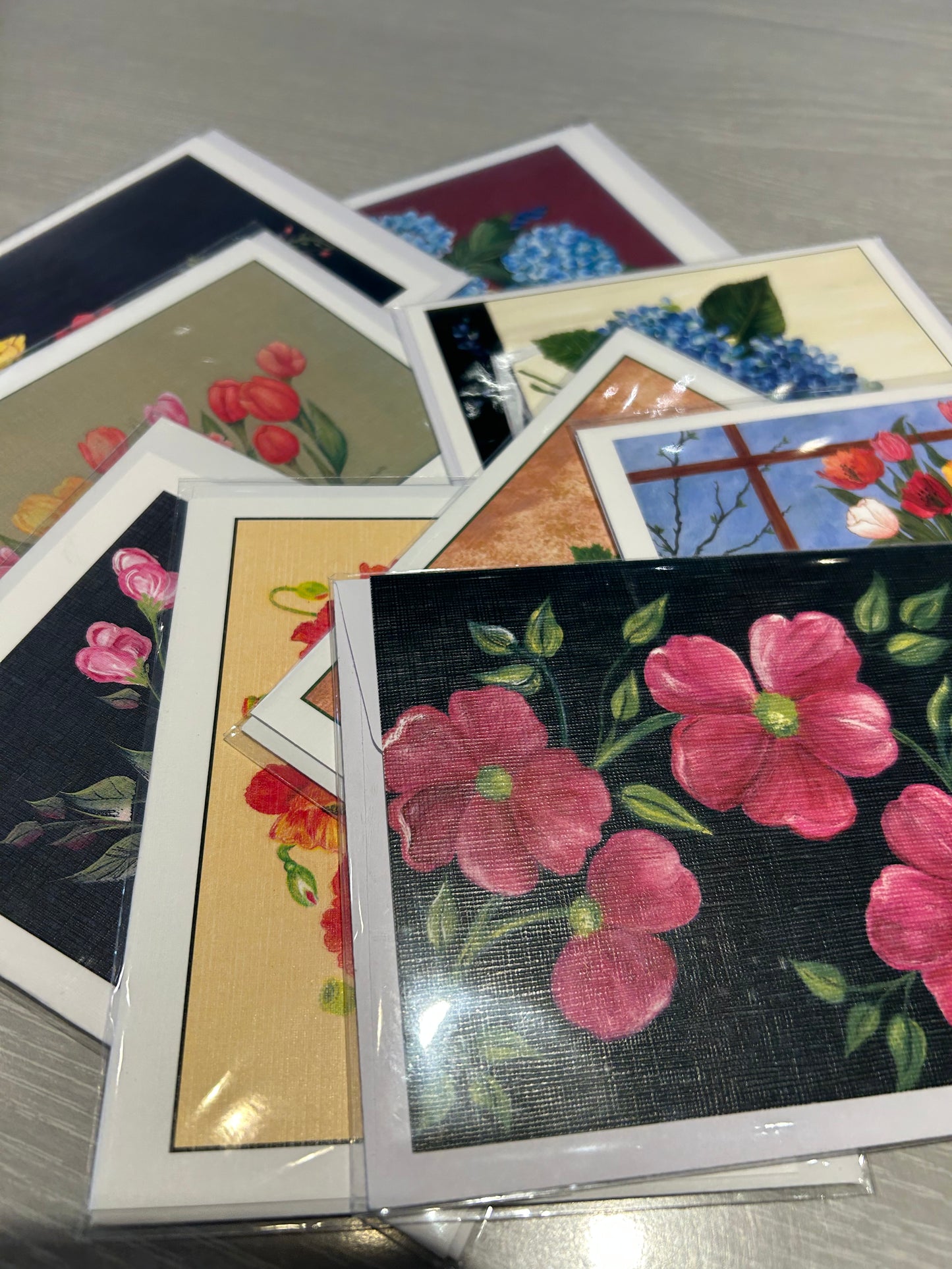 Note card--Florals (Eileen Boots)