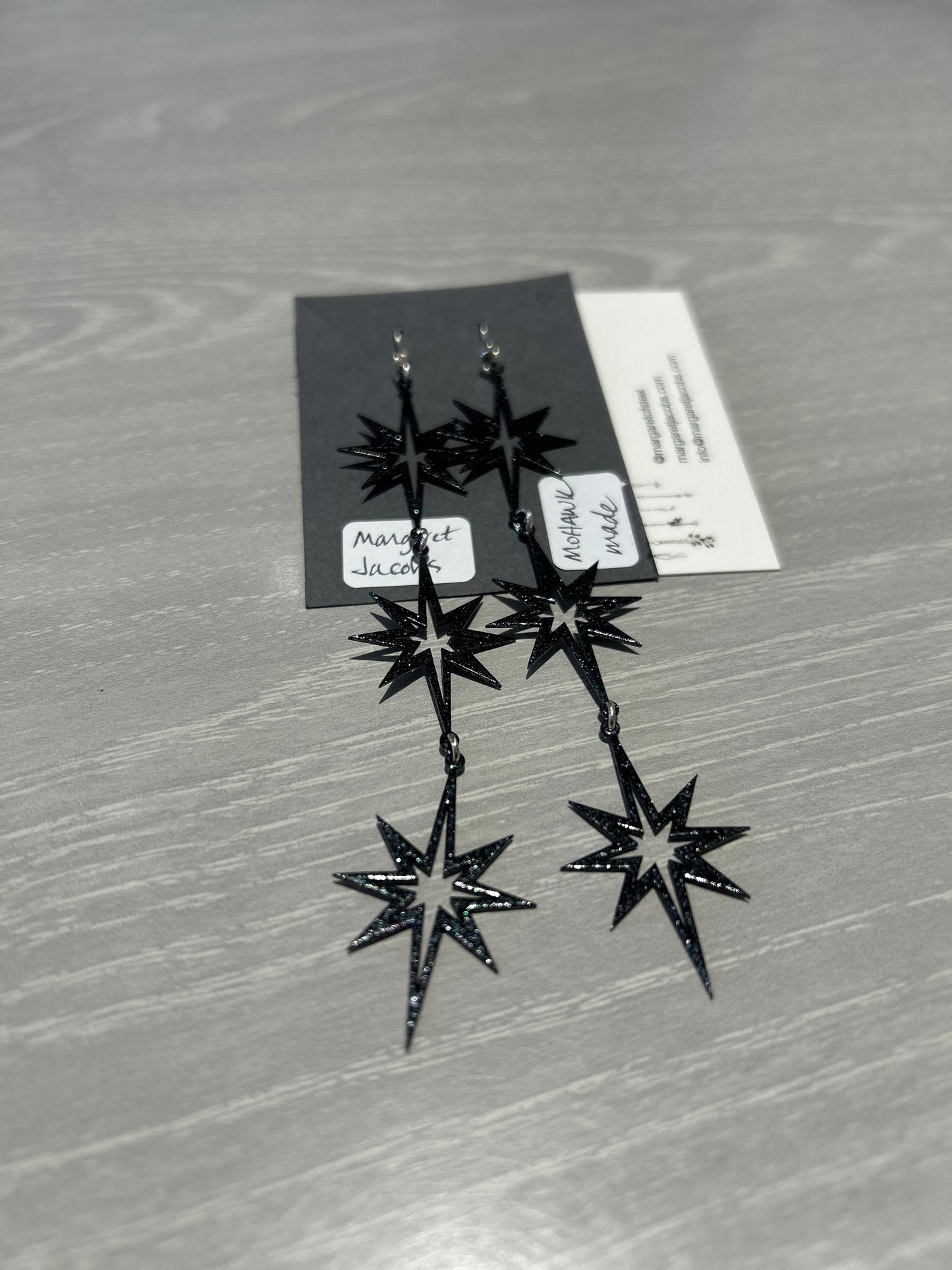 Earrings--North Star, Steel-Many Colors (Margaret Jacobs)