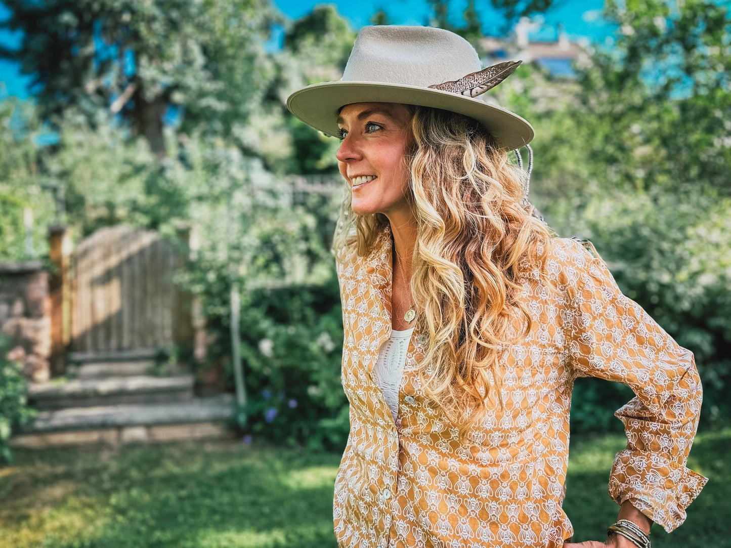 Blouse--"Good Boyfriend", Cotton, Bee Happy (and for Good)
