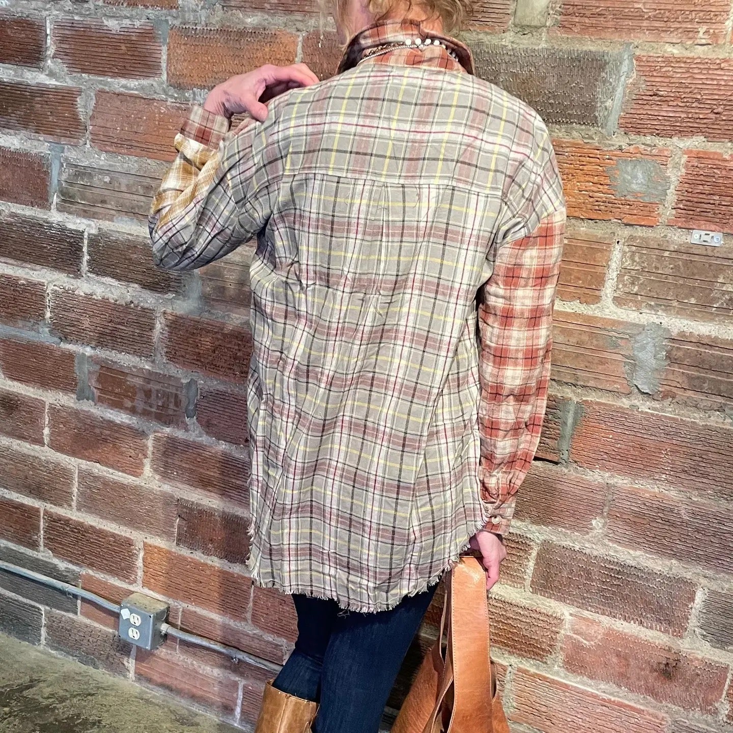 Shirt--"Patchwork", Plaid, Flannel, 2 Versions (Bohemian Grace / Grace & Grit Living)