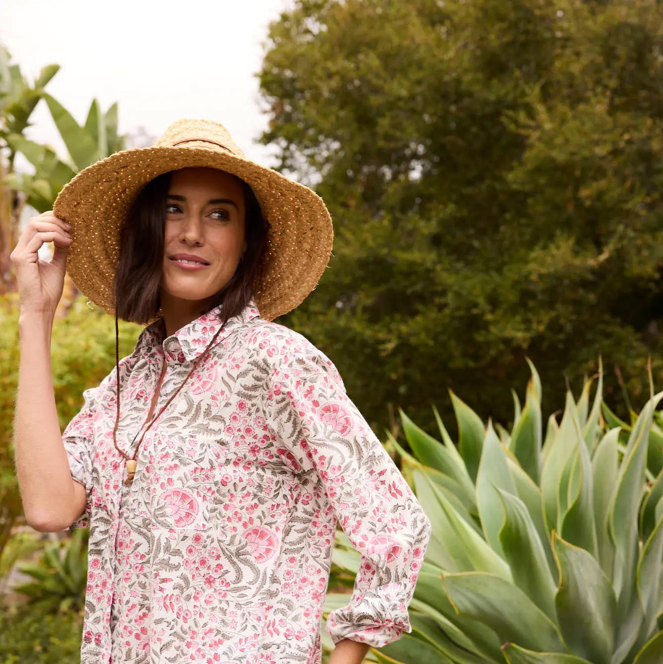 Blouse--"Good Boyfriend", Cotton, Bristol Floral (and for Good)