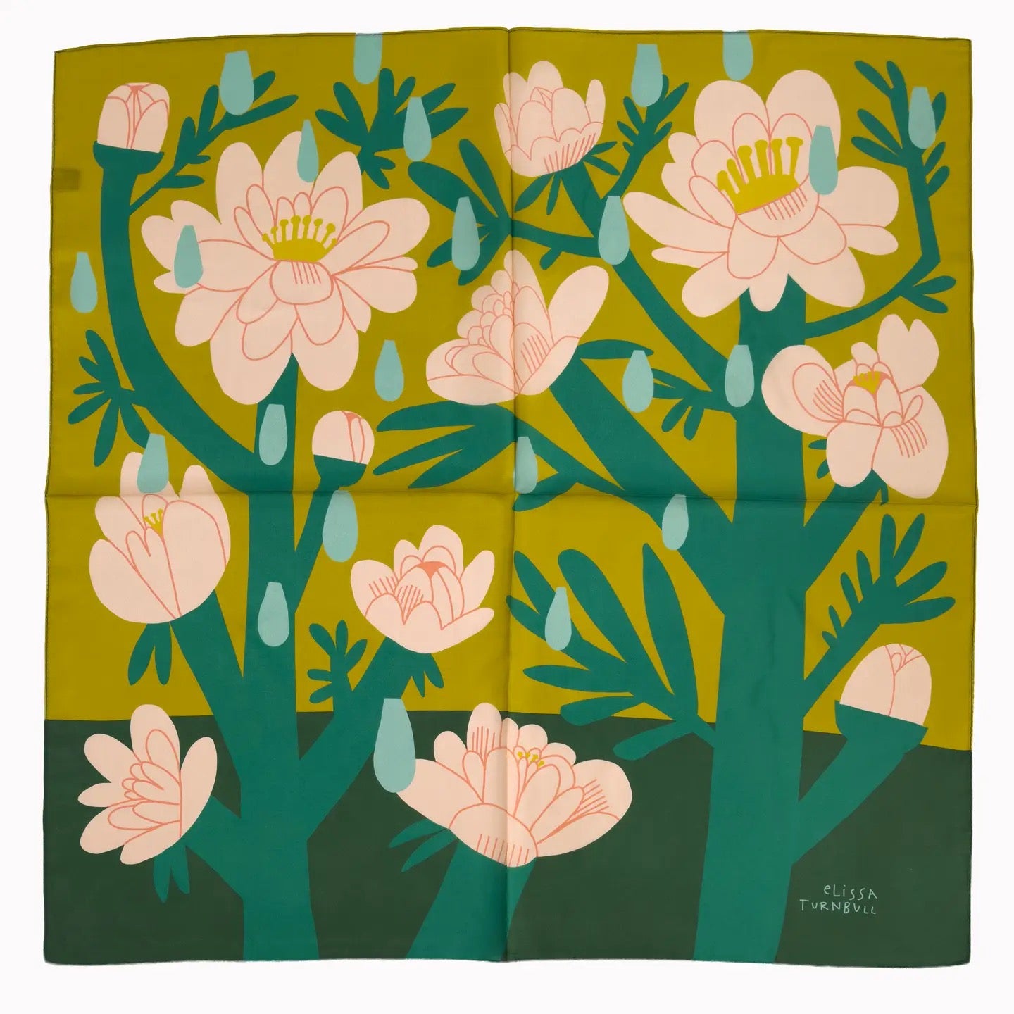 Scarf--Square, Silk, 7 Patterns (Voyager Silk Scarves)