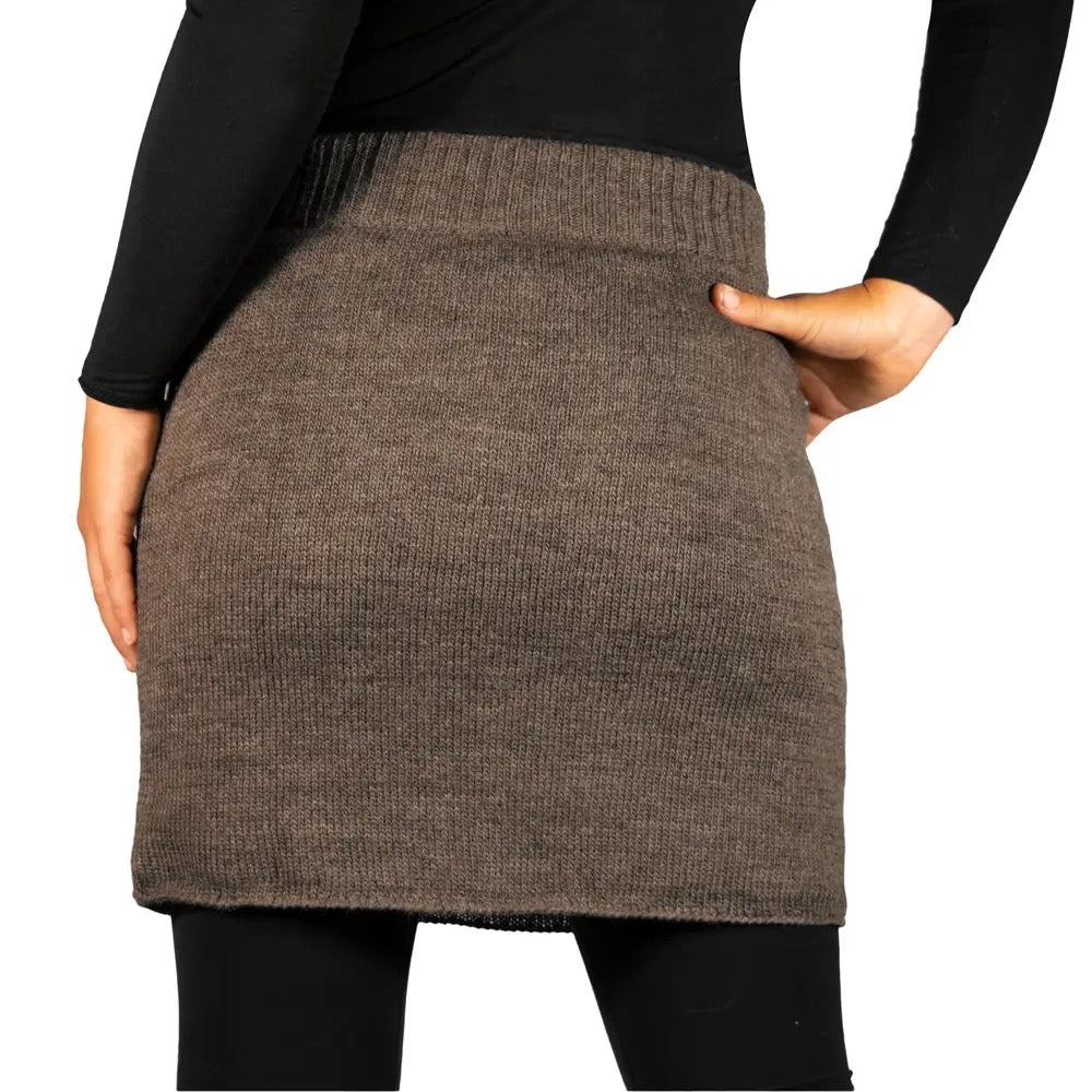 Skirt--"Shasta", Lamb's Wool, Charcoal OR Stone, (Everest Designs)
