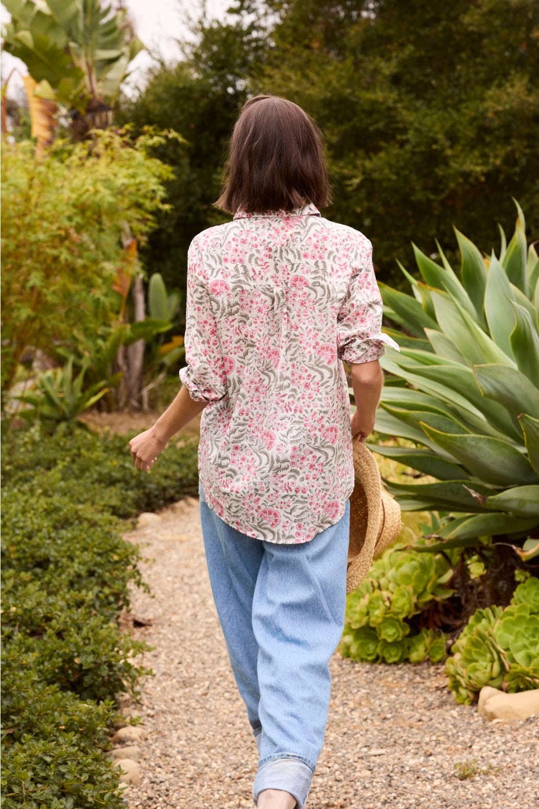 Blouse--"Good Boyfriend", Cotton, Bristol Floral (and for Good)