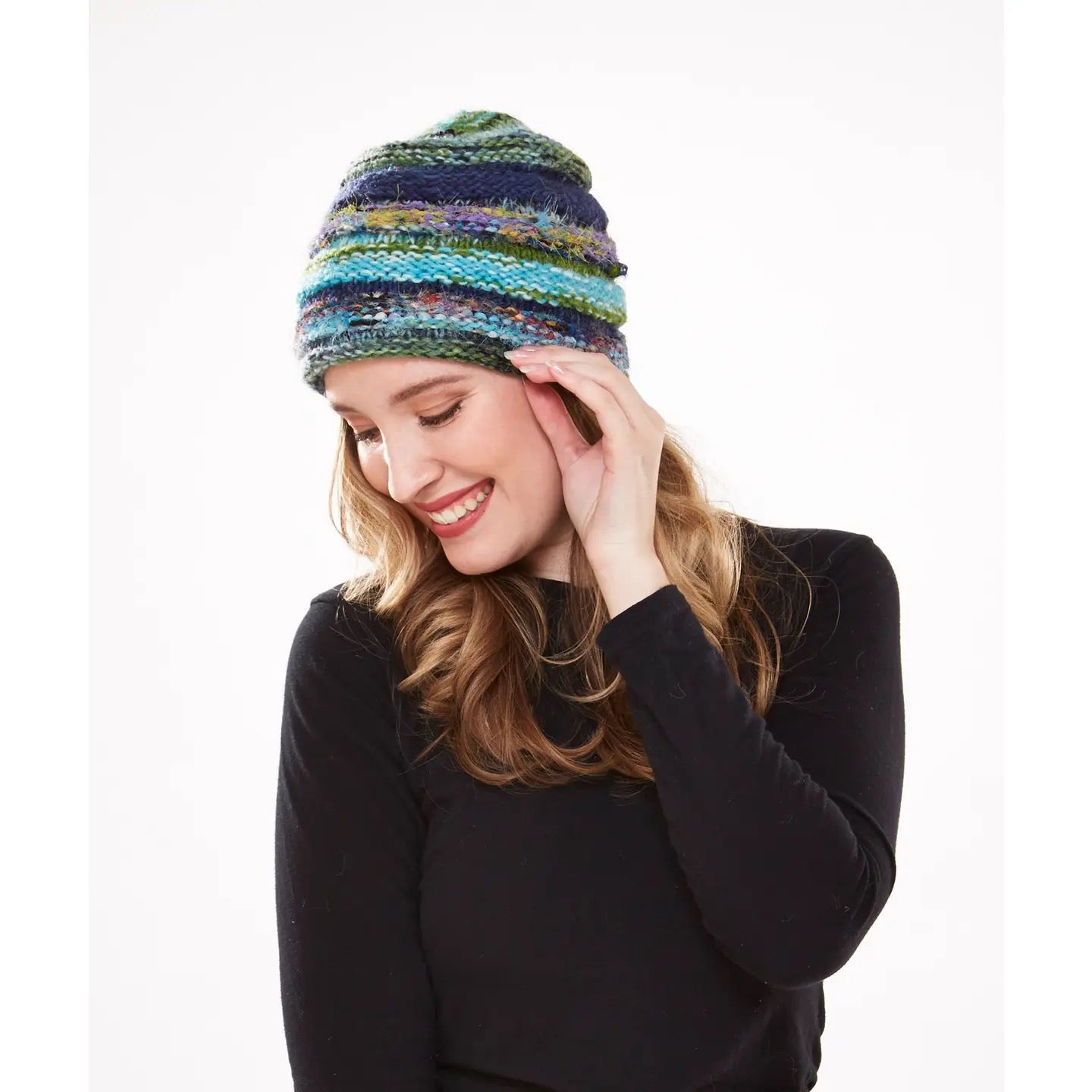 Hat--Beanie, Wool & Silk, 3 Colorways (WIndhorse)